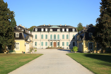 Fototapeta na wymiar The historic Castle Wilhelmsthal in Hessen, Germany