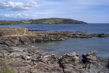 Obraz premium dorset devon coastline south hams england uk