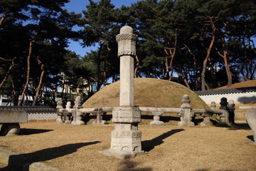 Queen jeonghyeon royal tomb,seolleung,world heritage,korea