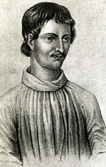 Fototapeta premium Giordano Bruno, Italian Dominican friar and philosopher 