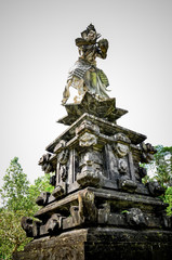 Obraz premium the statues of god at the temple in Bali