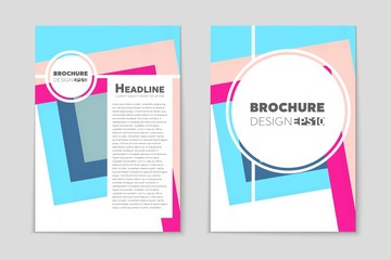 Naklejka premium Abstract vector layout background for web and mobile app, art template design, list, page, mockup brochure theme style, banner, idea, cover, booklet, print, flyer, book, blank, card, ad, sign, sheet.