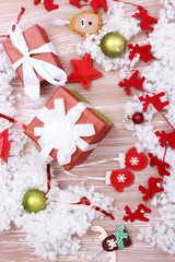 Christmas toys with their own hands