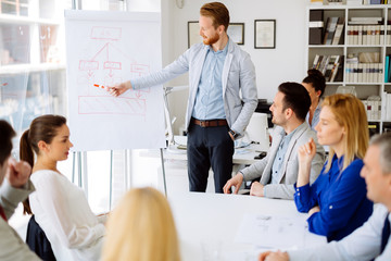 Business seminar and lecutre