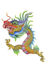 Stock Photo:.Dragon statue