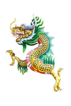 Stock Photo:.Dragon statue