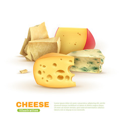 Colorful Cheese Template