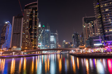 Naklejka na ściany i meble Dubai Marina