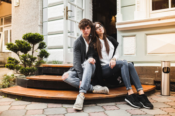nice girl and boy