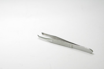  tweezer on white background

