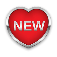 New silver badge, vector