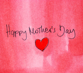 happy mothers day note
