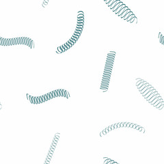 Seamless pattern with Springs for your design