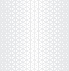 Abstract geometric black and white graphic design triangle halftone pattern