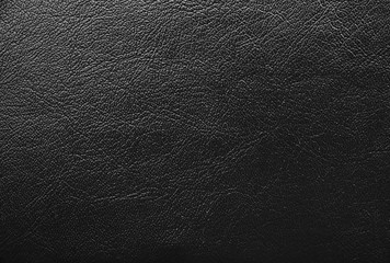 Black leather background