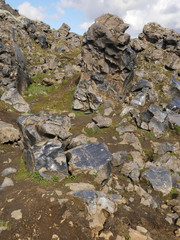 Im Hochland bei Landmannalaugar in Island