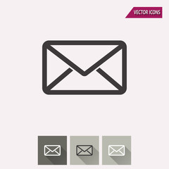Mail - vector icon.