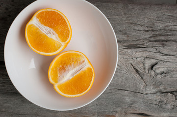 Fresh oranges