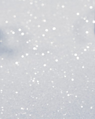 blurred fabulous shiny Christmas background snow, glitters and shimmers, uniform