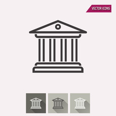 Court - vector icon.