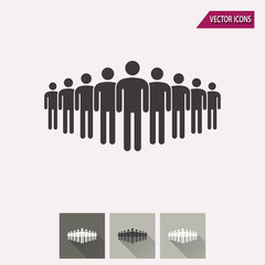 People - vector icon.
