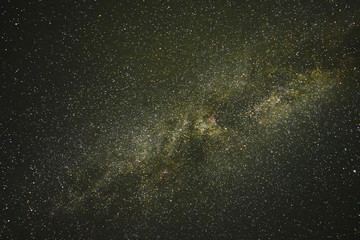 Starry night sky