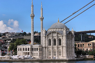 Fototapeta na wymiar Dolmabahce Moschee