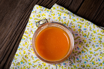 Homemade delicious heatlhy pumpkin marmalade