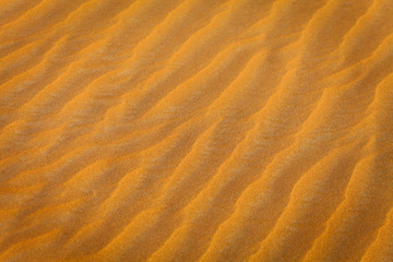 Abstract texture of sand dune in a desert
