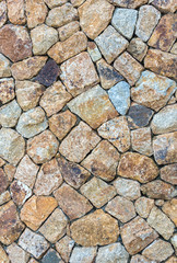 Texture of old rock wall for background