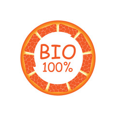 Label for natural juice