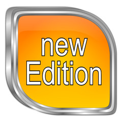 New Edition Button - 3D illustration