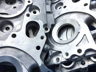 Pattern of aluminum automotive parts cover crank case