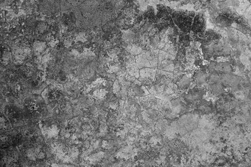 Aged cracked concrete stone plaster wall background and texture