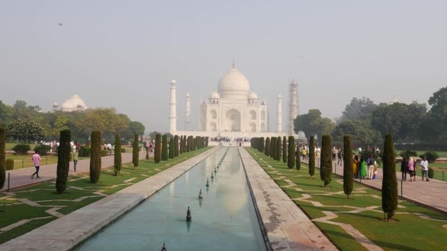The Taj Mahal in Agra, Uttar Pradesh, India