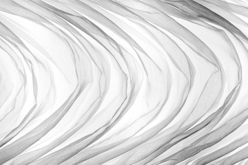 Soft focus of white fabric texture with light for abstract backg