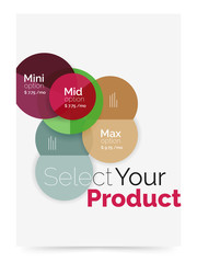 Option select infographic banner