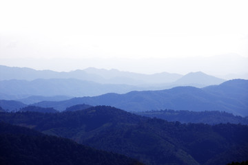 Fototapeta premium scenic of mountain view