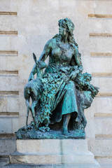 Fountain Hunt of King Matthias (1904). Budapest, Hungary.