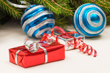 New Year gifts Christmas tree toys