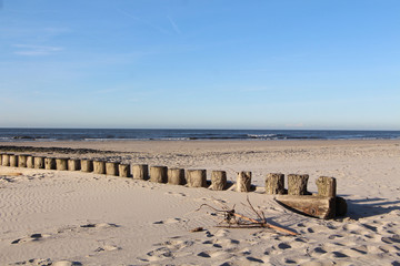 Fototapeta premium Nordseestrand Insel Wangerooge
