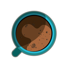 delicious coffee drink isolated icon vector illustration design