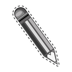 pencil school supply isolated icon vector illustration design