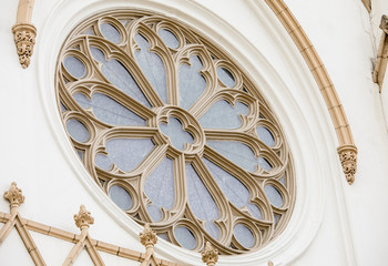 Architectural detail of church