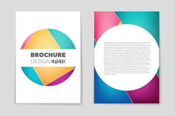 Fototapeta premium Abstract vector layout background for web and mobile app, art template design, list, page, mockup brochure theme style, banner, idea, cover, booklet, print, flyer, book, blank, card, ad, sign, sheet.