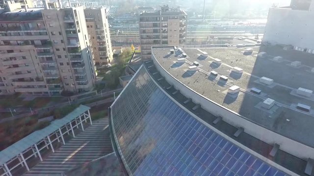 Milan Aerial view