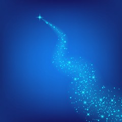 Creative concept Vector set of glow light effect stars bursts with sparkles isolated on black background. For illustration template art design, banner for Christmas celebrate, magic flash energy ray