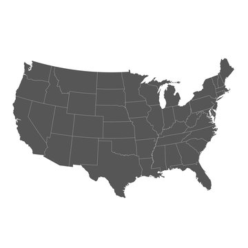 United States of America Map