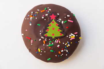 A doughnut or donut is a type of fried dough confectionery or dessert food.