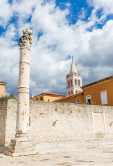 Römisches Forum in Zadar, Kroatien